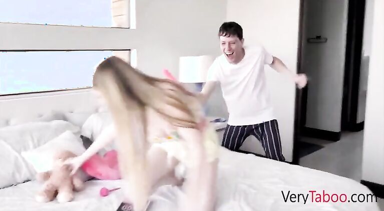 mom punishes and f. daughter to fuck s. bunny colby