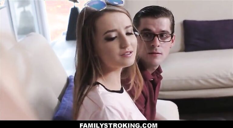 hot step sister seduces nerdy brother