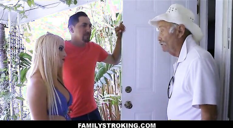 fucking my stepsister on grandpas walker