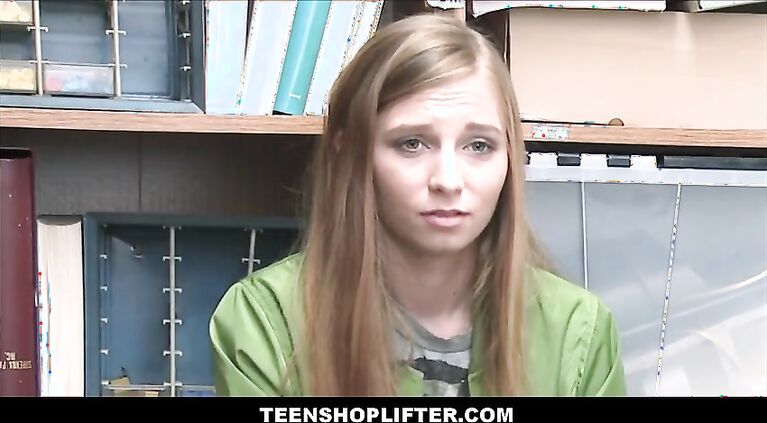 petite shoplifter with tiny tits ava parker agrees to fuck security guard for freedom