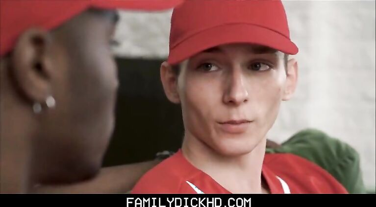 twink step s. threesome black baseball coach and step dad