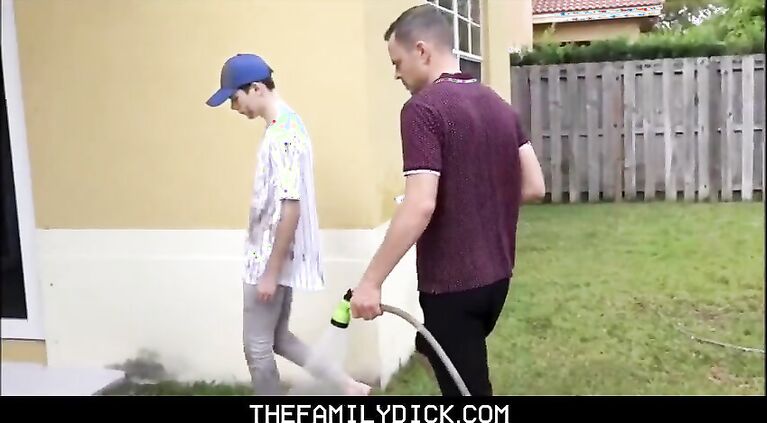 twink boy step s. dakota lovell fucked by step dad trent summers after a dirty baseball practice