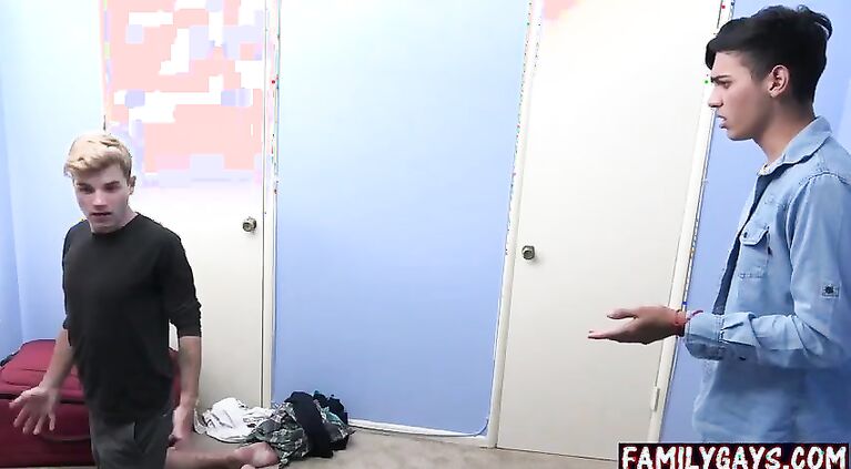 Gay dad punishes s. for stealing their guest's money