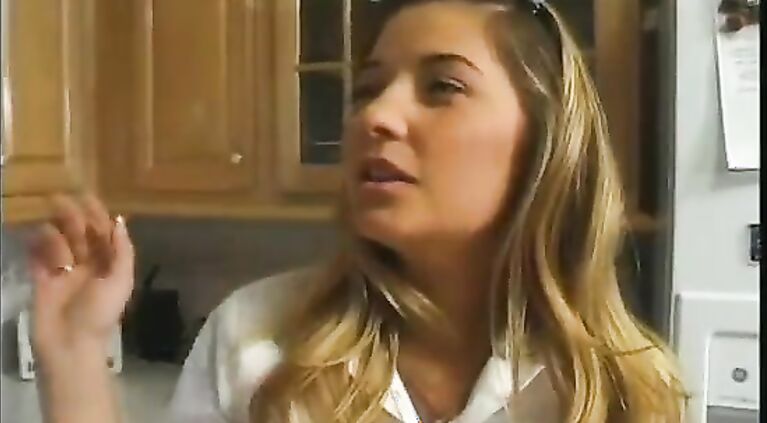 Daddy got properly fuck in pussy and ass his horny d. night in her bed