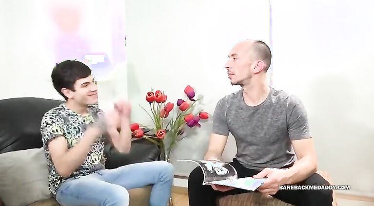 Daddy Spanks and Fucks Young Swan