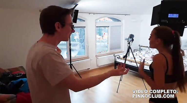 VERY b. ANAL SESSION WITH MAX FELICITAS AND DELLAI TWINS SISTERS