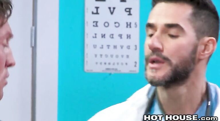 HotHouse Big Dick Jock In Pain & Daddy Doctor Has The Cure