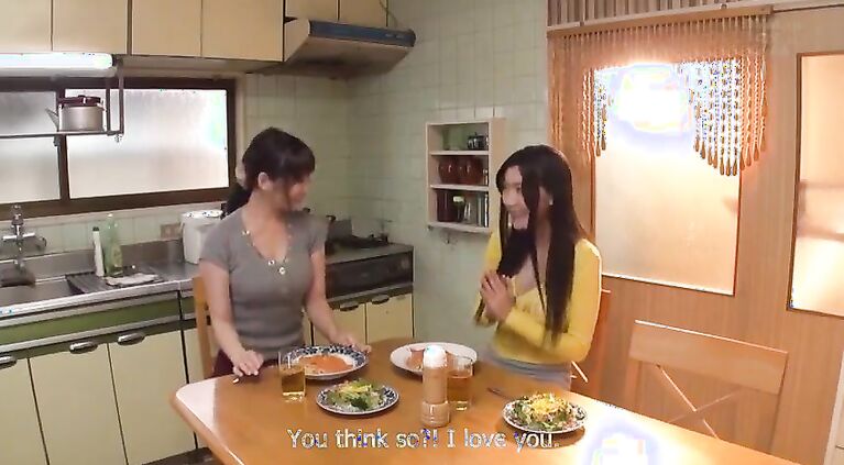 (Part 1) Jav Lesbian m. f. Not-Her-d. After f. Leaves for Business Trip (Taboo Fantasy) (Subtitled)