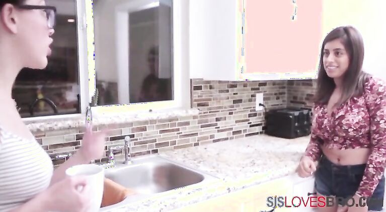 MY SIS fucks me to PISS MY GF off