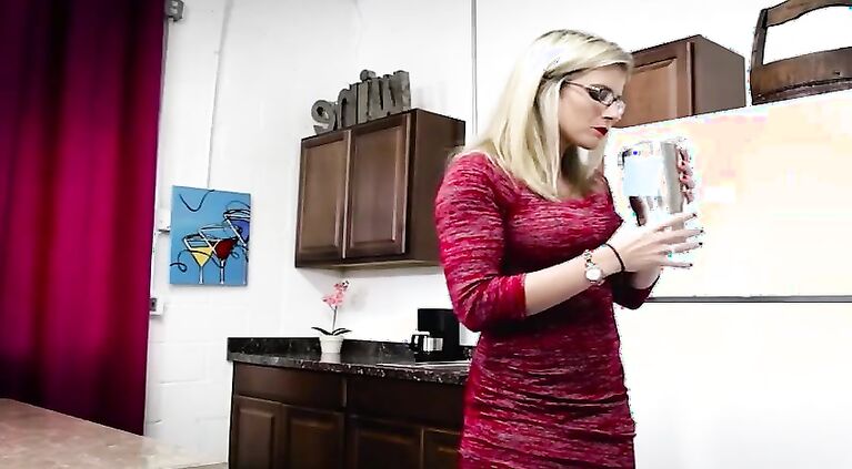 Cory Chase in Stepmother drinks anesthesia accidentally