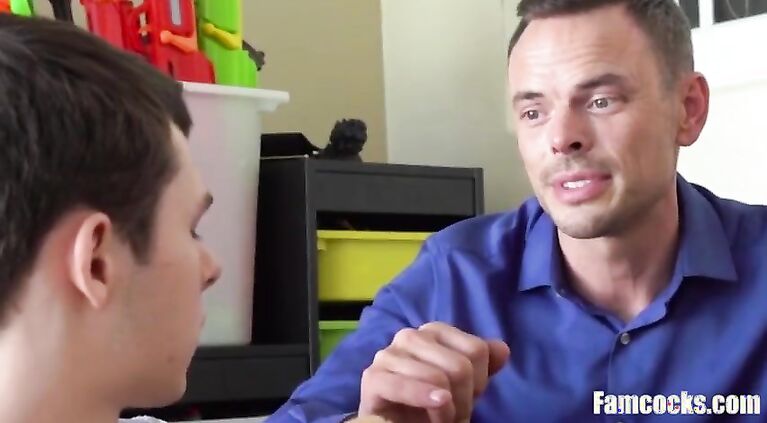 Dad Buys s. A Doll To Fuck With & Helps Him