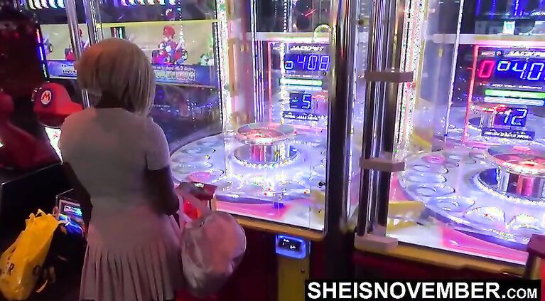 Thank You Step Brother For Bring Me To The Arcade With You, You Deserve This Blowjob & Fuck On The Toilet, Cute Slut Ebony Step Sister Msnovember Huge Sagging Udders & Nipples Out During Reverse Cowgirl Hardcore Fauxcest Sex On Sheisnovember