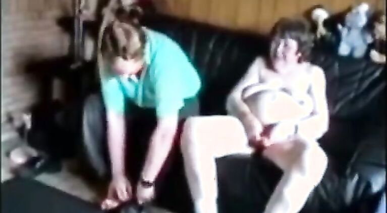 Having fun with ugly stupid granny. Amateur