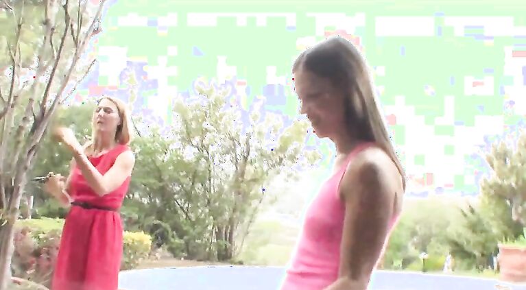 Brenda Slides Her Tongue Inside Alyssa Reece's Sweet Young Pussy Hole
