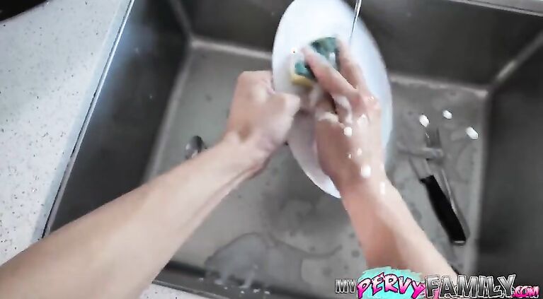 Uptight Teen Lets Step-Brother Use Her & Likes It