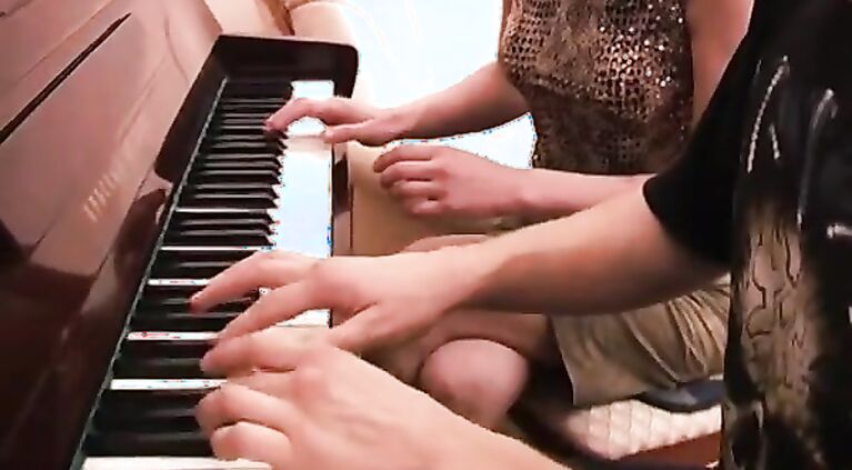 Boring Piano Lessons Lead To MILF Fucking