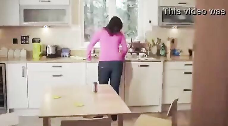 Mom Shows Of Her New Push Up Bra To Her s.'s Friends(