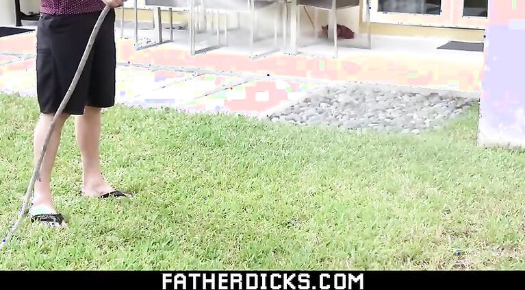 Tiny twink step son rides his step dad's cock in warm bath-FATHERDICKS.COM