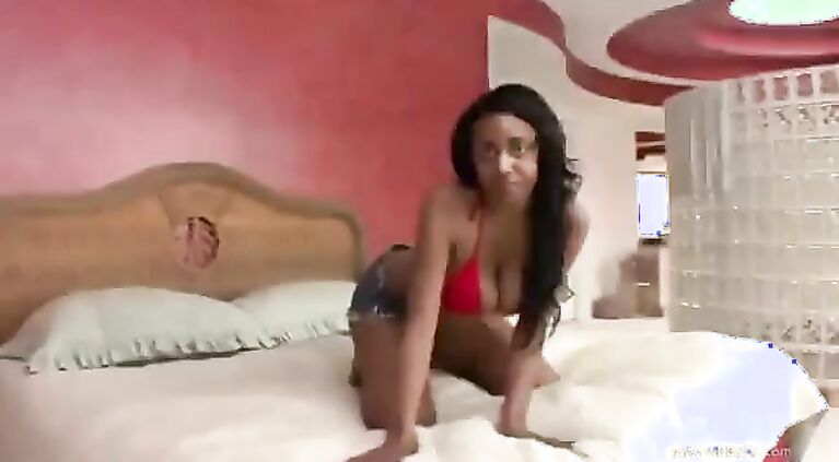 Ebony with perfect body