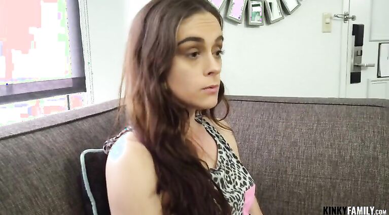 Kinky Family - Lilly Glee - Sex practice with hot stepsis