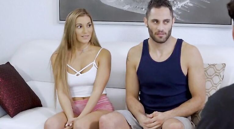 As Long As He Doesn't Cum Inside You" Step Sis Creampie Threesome S11:E2
