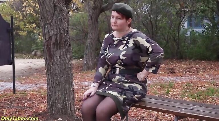 bbw commander hard fucked by soldier