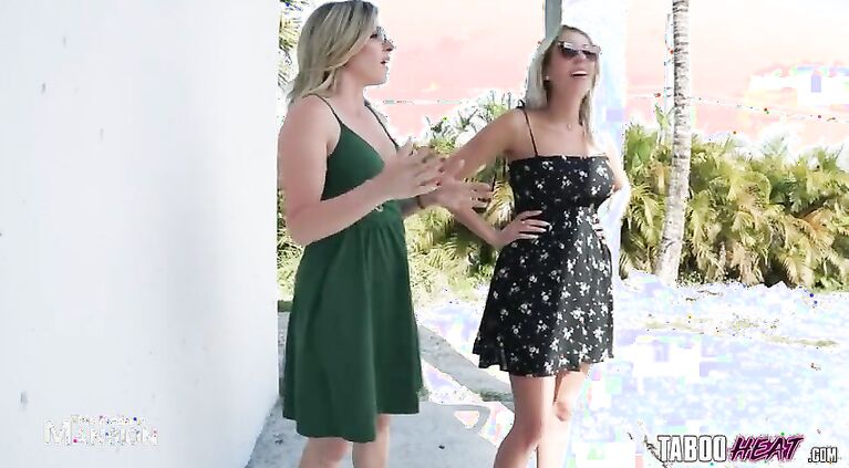TabooHeat - Cory Chase Shows Nikki Brooks Her Mansion in the Nude