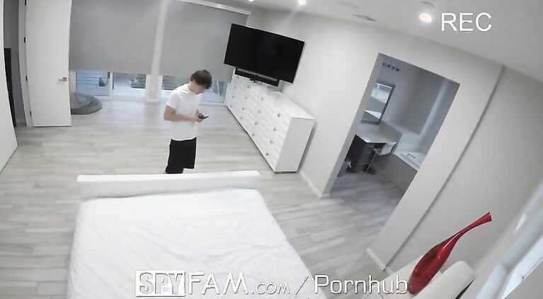 SPYFAM Big Ol Boobie Step Mommy Ava Addams Seduces Step Son