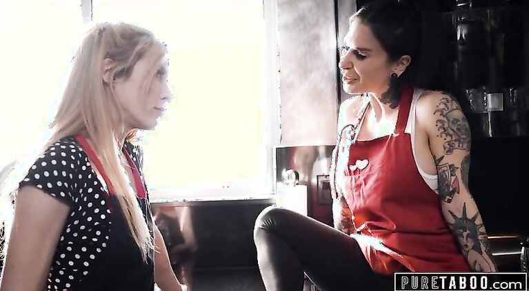 PURE TABOO Aiden Ashley Fiercely Fingers Her Roommate To Get Back At Her Girlfriend
