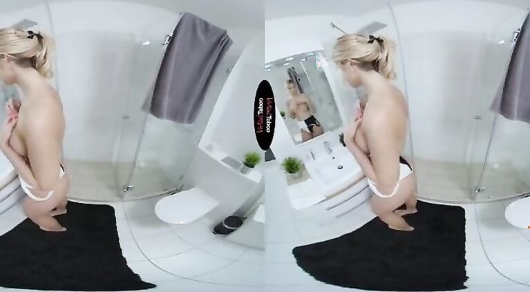 VIRTUAL TABOO - Scared Sharon In The Shower