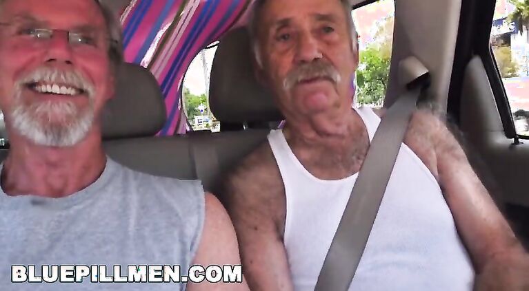 BLUE PILL MEN - Geriatric Friends Having Loads Of Fun With Sexy Latina Nikki Kay
