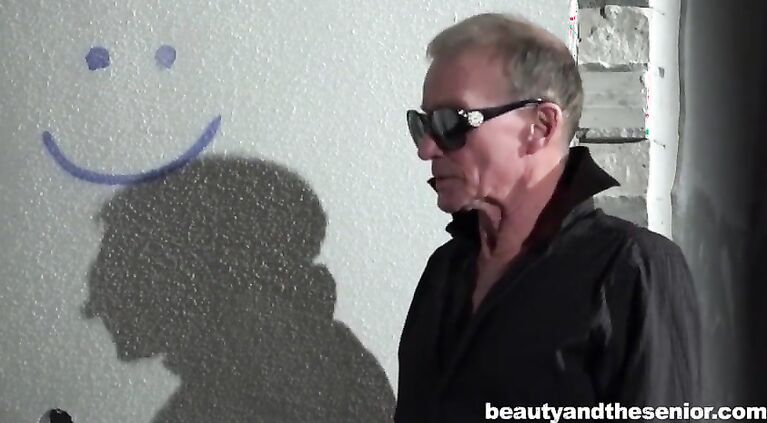 Senior Citizen Fucks Up his First Porn