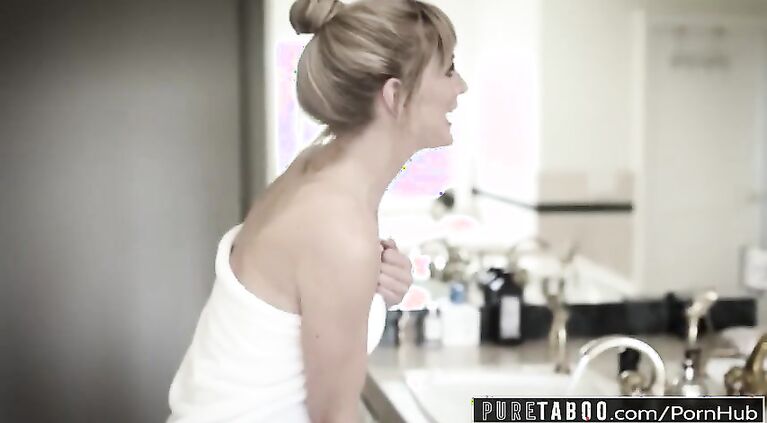 PURE TABOO Evil Lesbian StepMom Baits Dates Using Hot Son