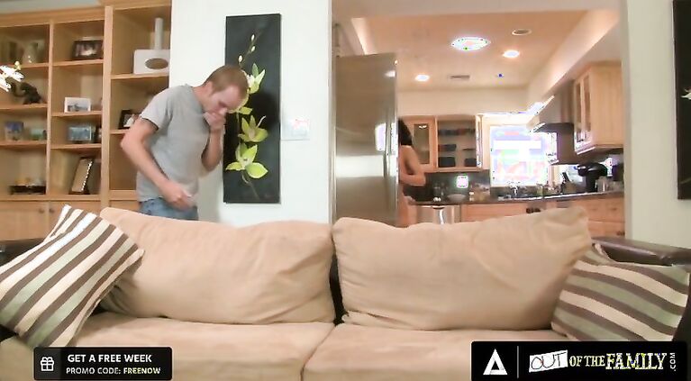 OUT OF THE FAMILY - Every Men's Dream Of Fucking With His Hot MILF Stepmom Comes True