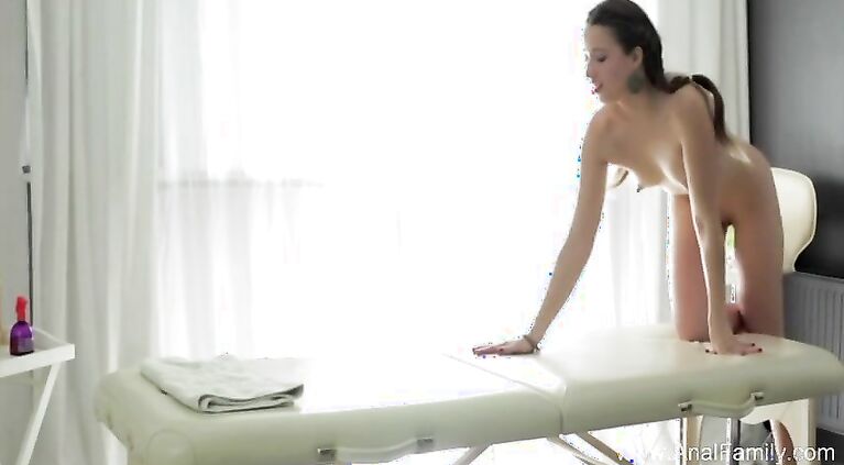 Massage Turns Into Anal Threesome Somehow