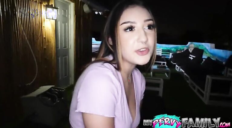 Last Night with Horny Step-Cousin - Violet Gems -