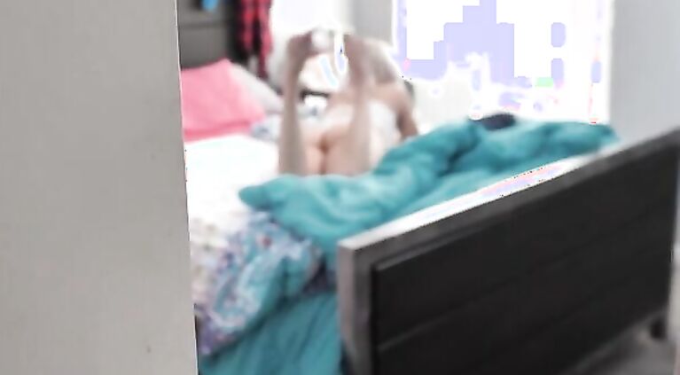 stepdad Disciplines Hot Blonde stepdaughter for Piercings