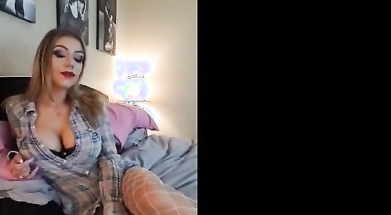 MommyJOI - Big Tits Blonde Karma Rx Fucks Her Tight Pussy While Giving Her Stepson The Dirtiest JOI