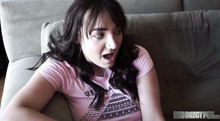 BadDaddyPOV - Stepdaughter Charlotte Cross is an Obedient Little Slut