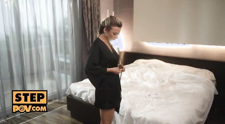 POV - Busty blonde Shalina Devine offers her body after massage