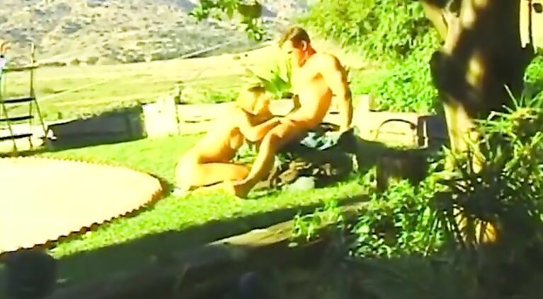 Outdoor Hard Sex With My Hunky Stepdad