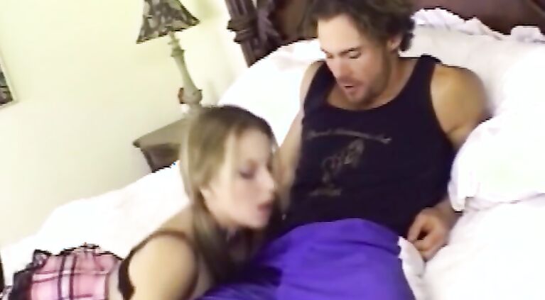 DirtyStepSister - Naughty Stepsister Crawls To Stepbros Room For Sex