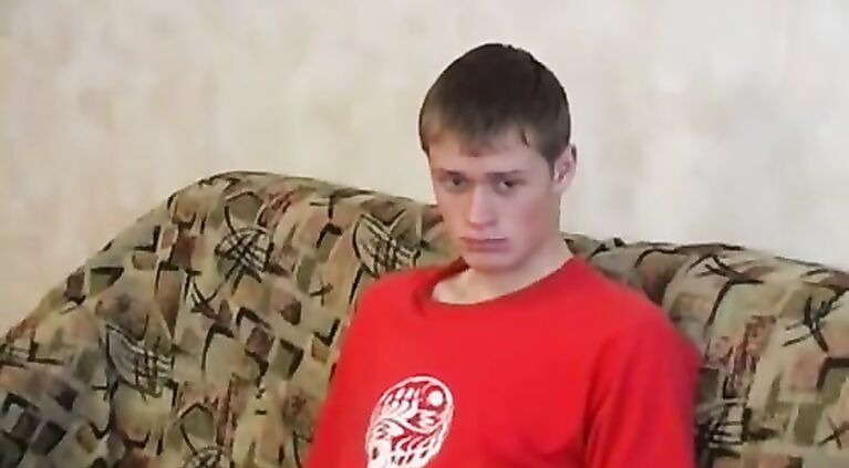 hot russian mommy fucking with her son on sofa
