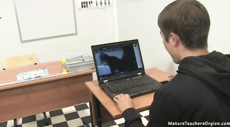Russian mature teacher 6