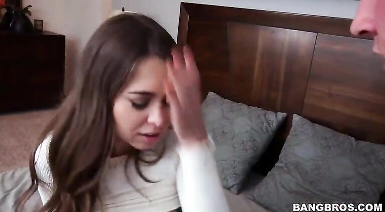 Horny Stepmom frames the stepdaughter for sex
