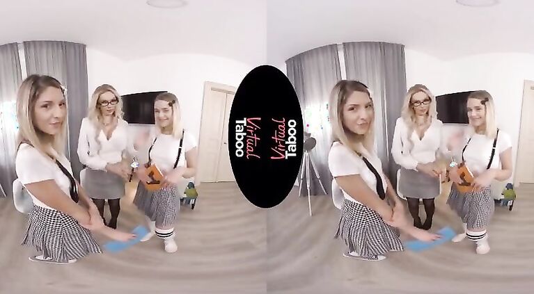 VIRTUAL TABOO - Three Sexy Blondes