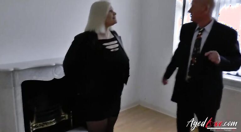 AgedLovE Mature Lady Lacey Starr Sucking Hard Dick