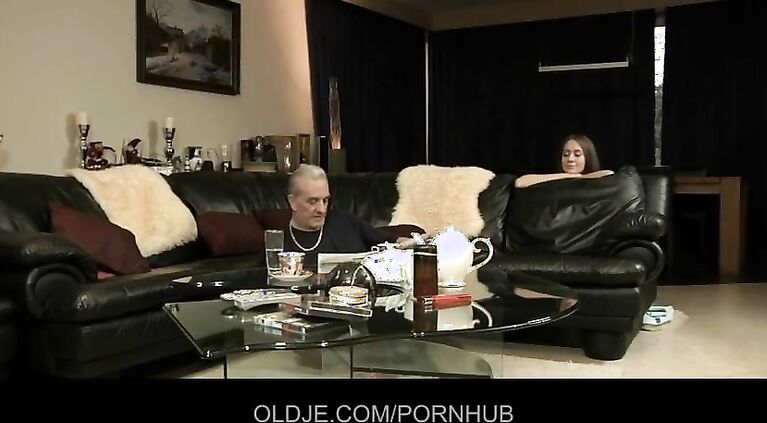 Old dick drills young ass hole