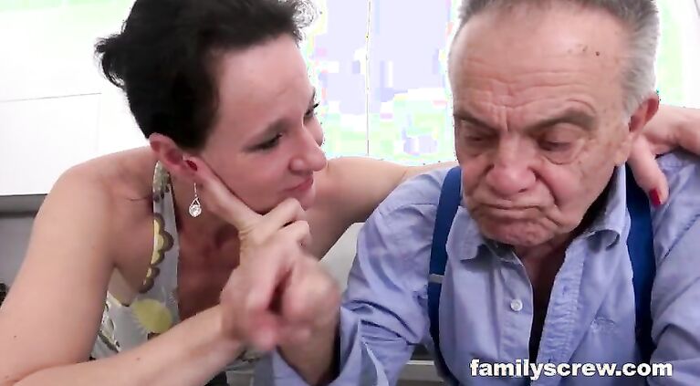 Playing Chess with Grandpa while Granny’s under the table