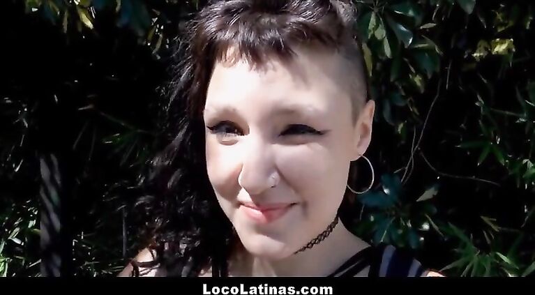 Hot Spanish Latina With Tattoos Fucked By Stranger On Street